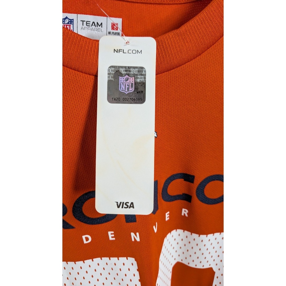 DENVER BRONCOS VON MILLER 58 Great Games MENS PREMIUM T SHIRT JERSEY - Picture 6 of 10